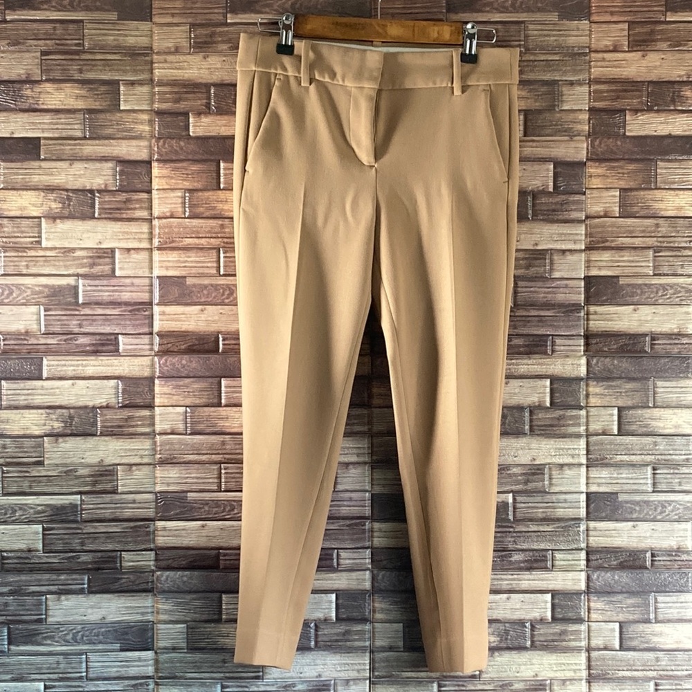 EUC Womens J. Crew Cameron pant in four-season stretch blend Hthr Blend Size 2
